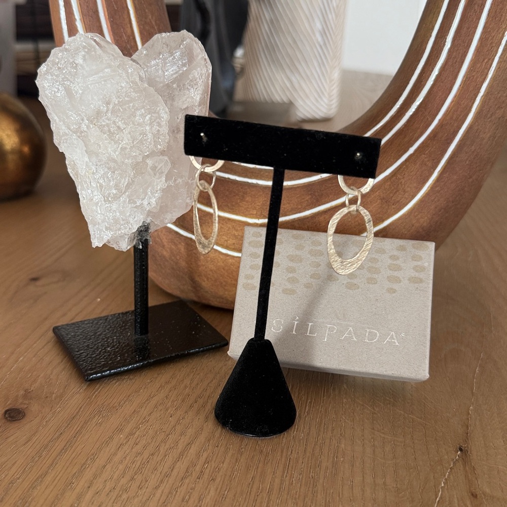 Silpada Interlocking Earrings - image 5